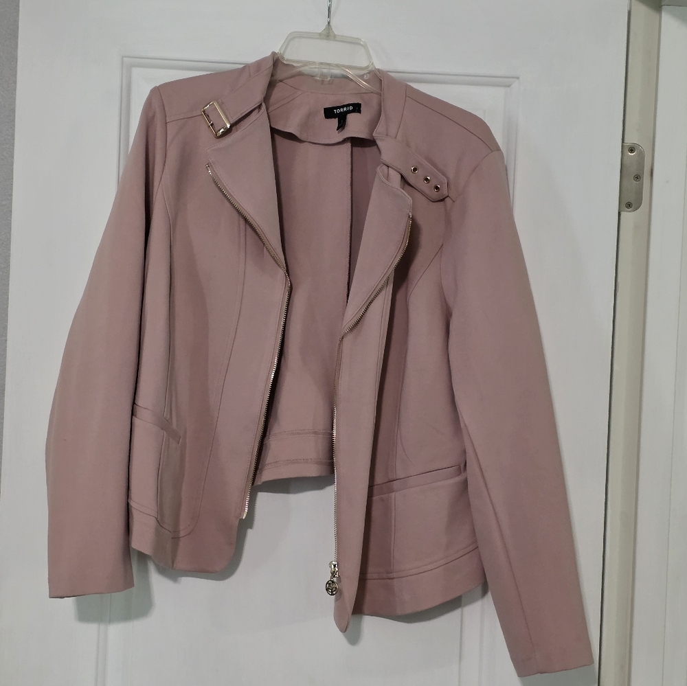 Elegant Pink Women's Jacket